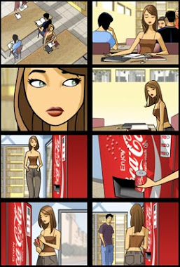 Storyboard of coca cola