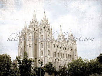 Salt Lake City, Utah Temple - Landscape