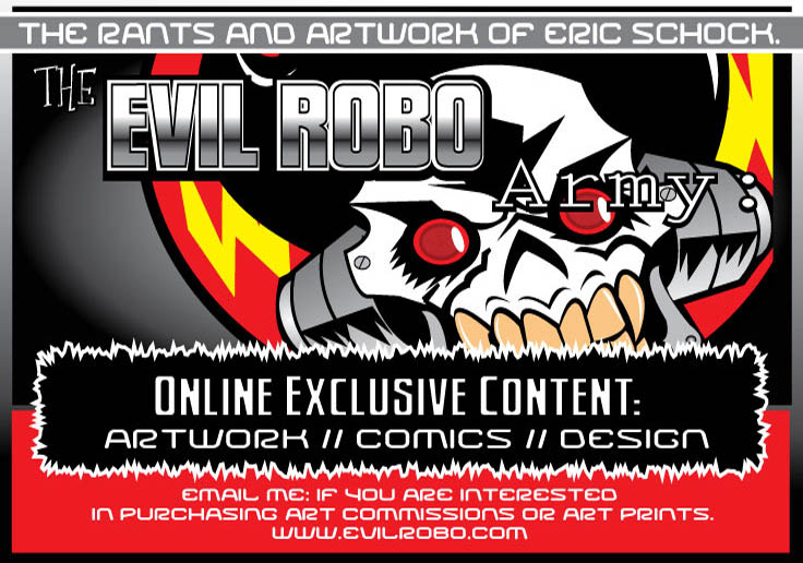 The (Evil) Robo Army - The Art and Rants of Aceschock