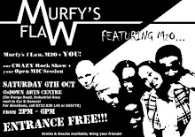 Poster for Murfy's fLaW October 6th Gig