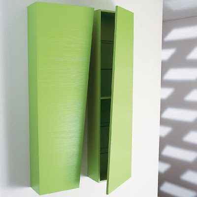MODERN GREEN BATHROOM DECORATION