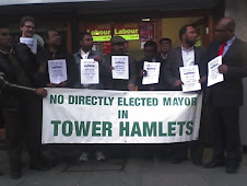 Defend the community in the East End, VOTE NO to a mayor on 6 May 2010