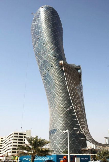 Anything & Everything: ABU DHABI’S LEANING BUILDING