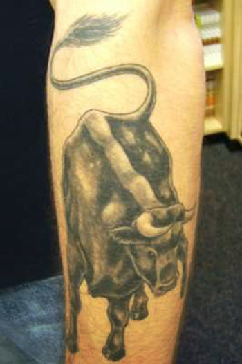 Symbol Zodiac Tattoo : Taurus