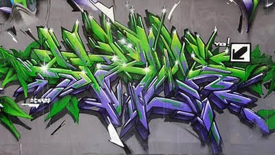 Arrow Graffiti Alphabet