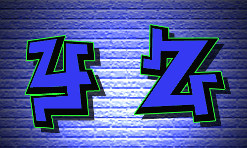 Graffiti Alphabet Tutorial. Y-Z Tutorial Graffiti Alphabet Letters