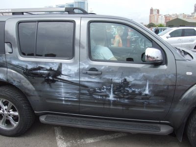 New Jeep Car With Airbrush Designs 01