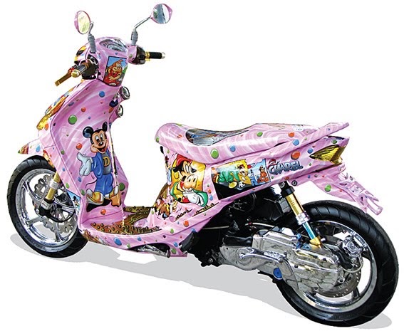 Steady Sexy Sporty Modifikasi Yamaha Mio 2006