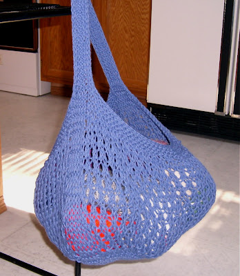 Knit and Crochet Pattern Chat: Mesh Market Bag