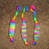 your own hair rollers or curlers use red heart yarn