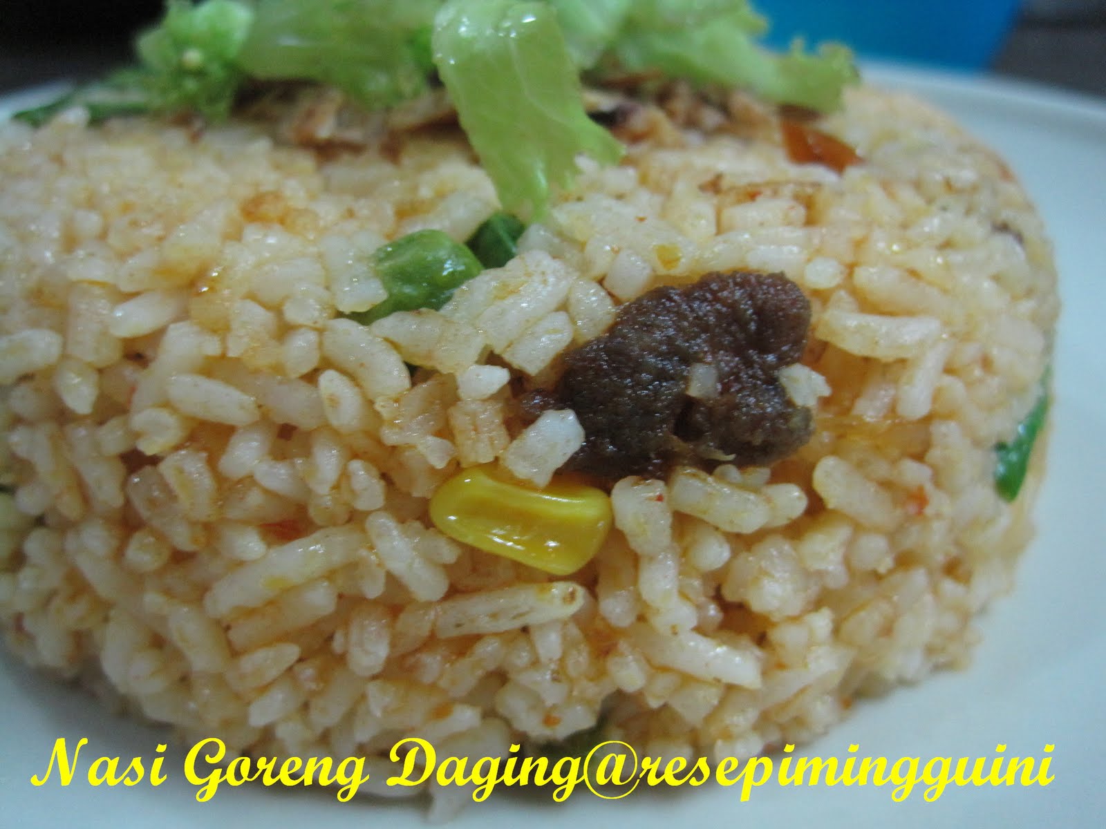 Nasi Goreng Daging  Resepi Minggu Ini