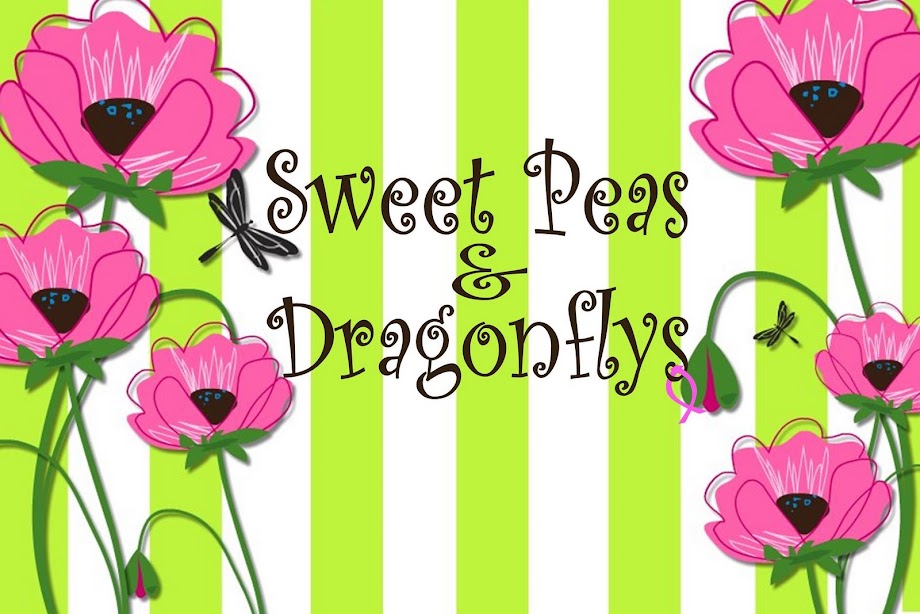 Sweet Peas & Dragonflys