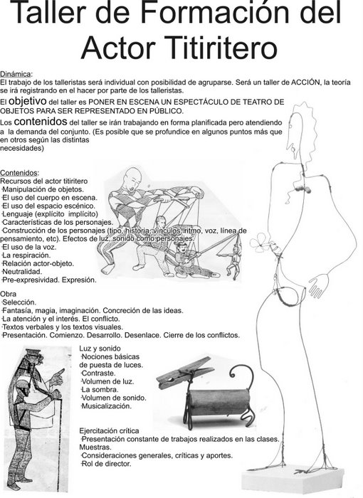 Contenidos del taller