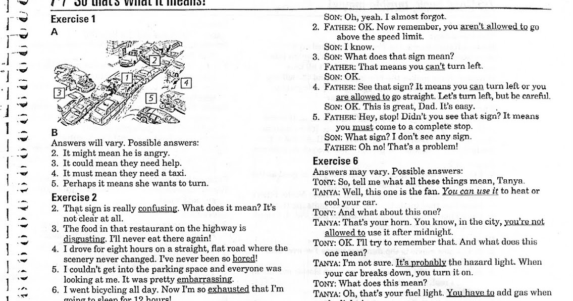 Interchange 3 Workbook Answers Unit 2