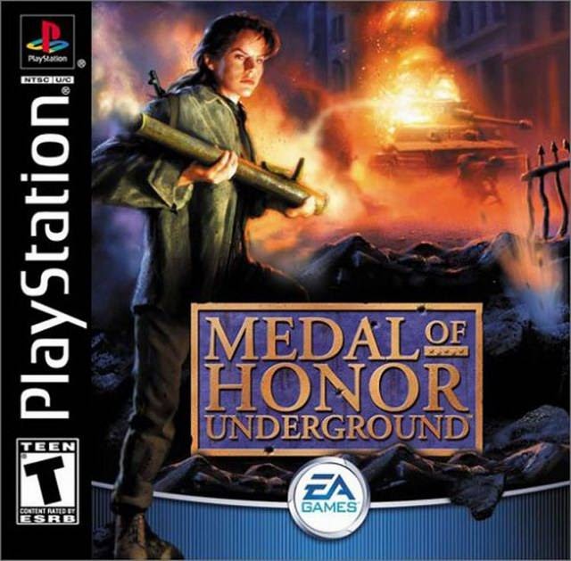 PSP Games [PSXPSP] Medal Of Honor Underground (2000) EBOOT 470 MB