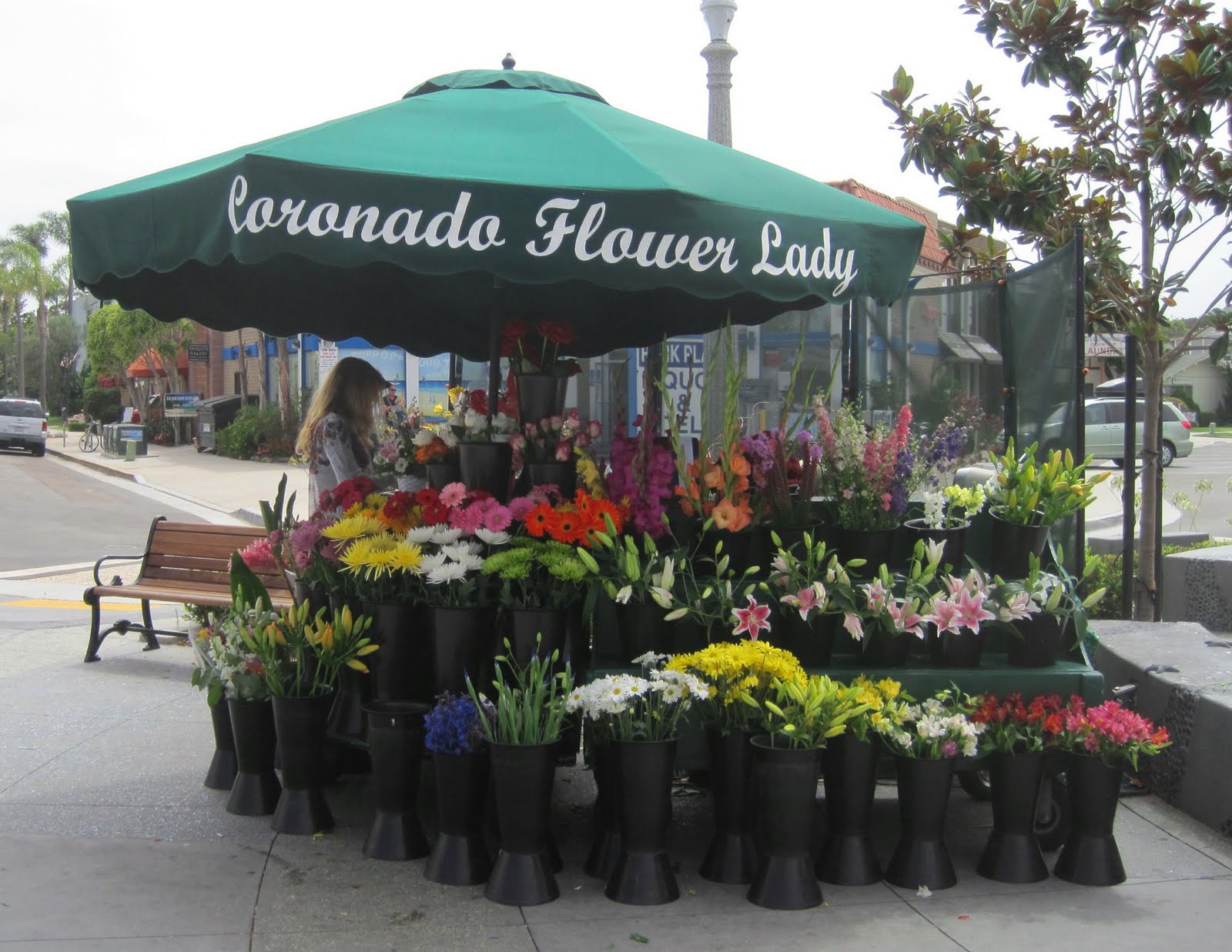 Coronado Daily Photo The Flower Lady