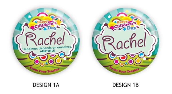 Button Badge Design