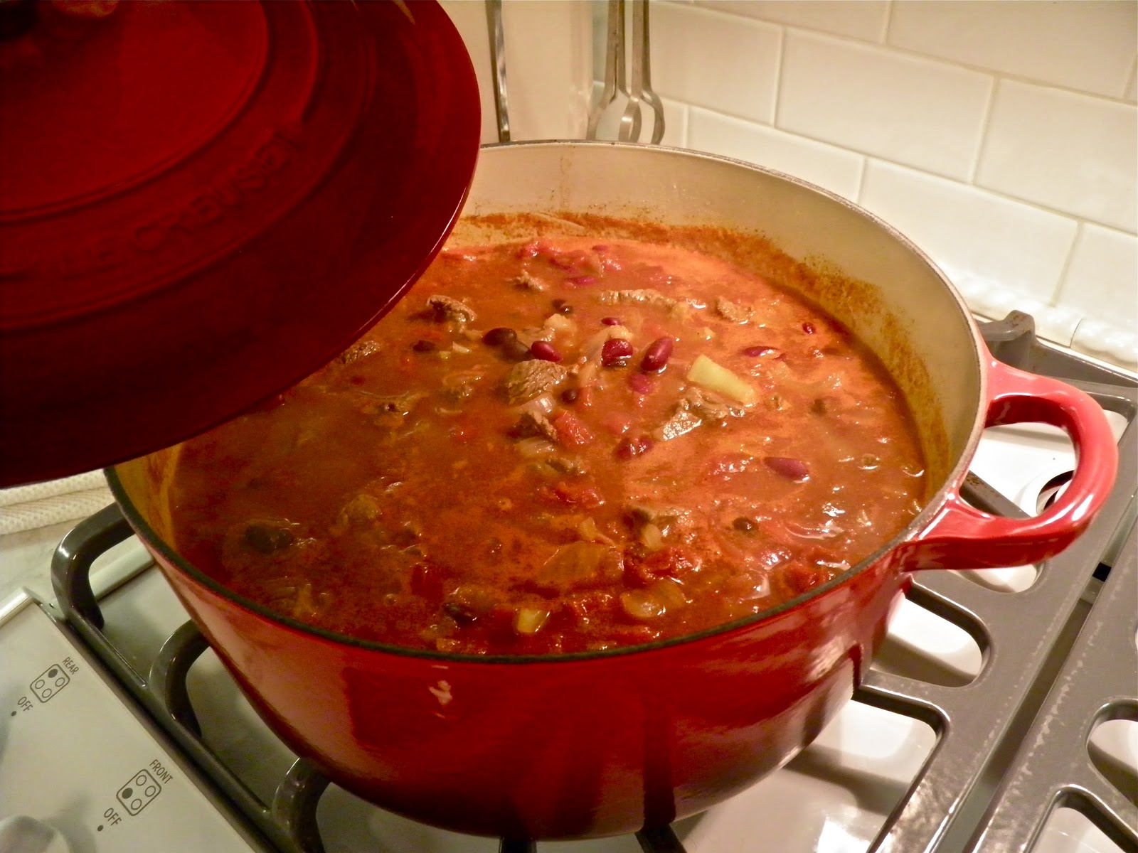 From Captain's Daughter to Army Mom Le Creuset Chilitime!