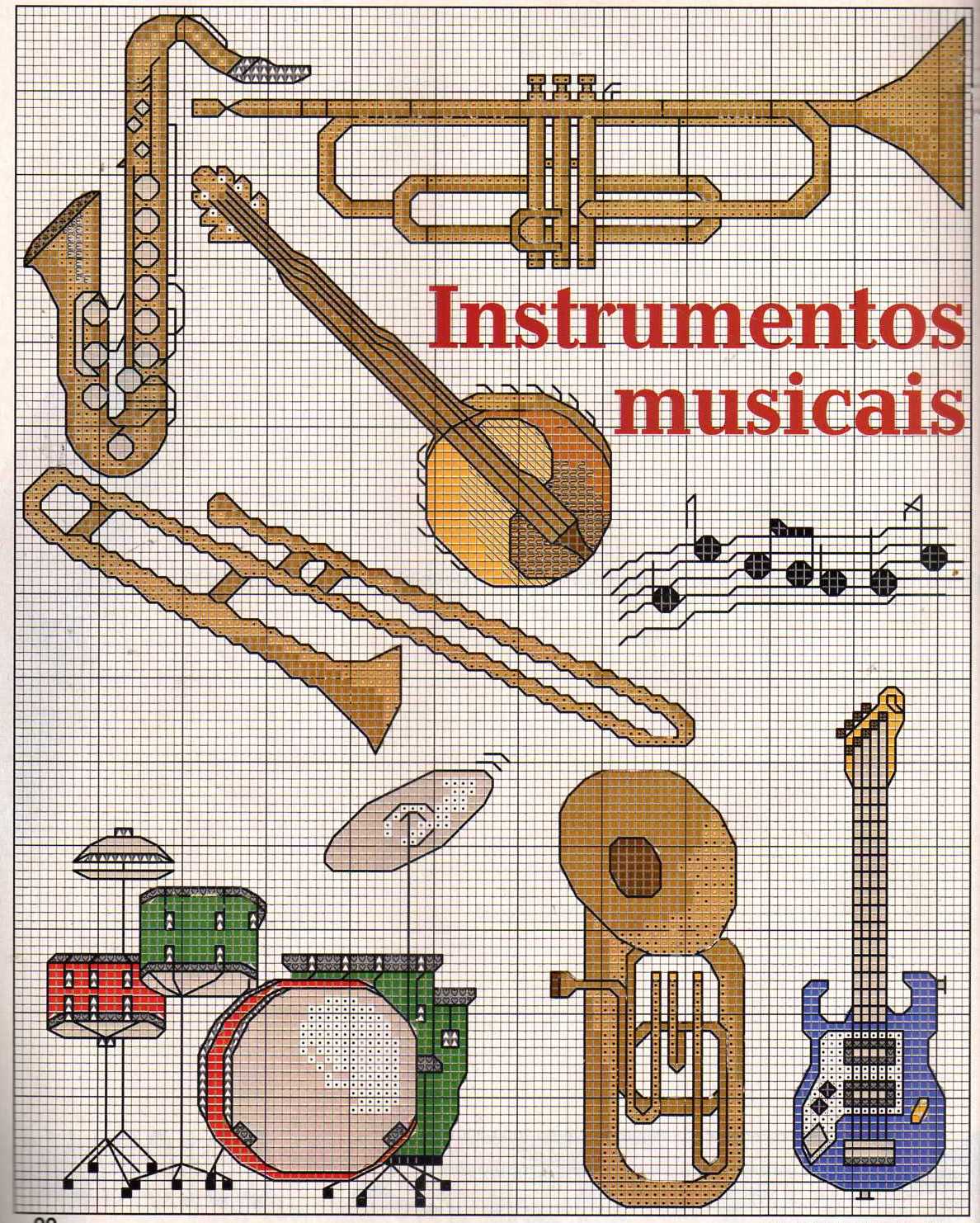 BLOG DA VANESSINHA: Graficos de instrumentos MUSICAIS