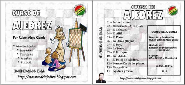 AJEDREZ - TAPAS DEL CURSO - RUBEN ALEJO CONDE