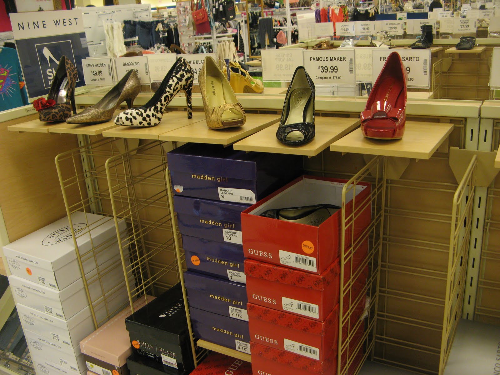 marshalls guess shoes