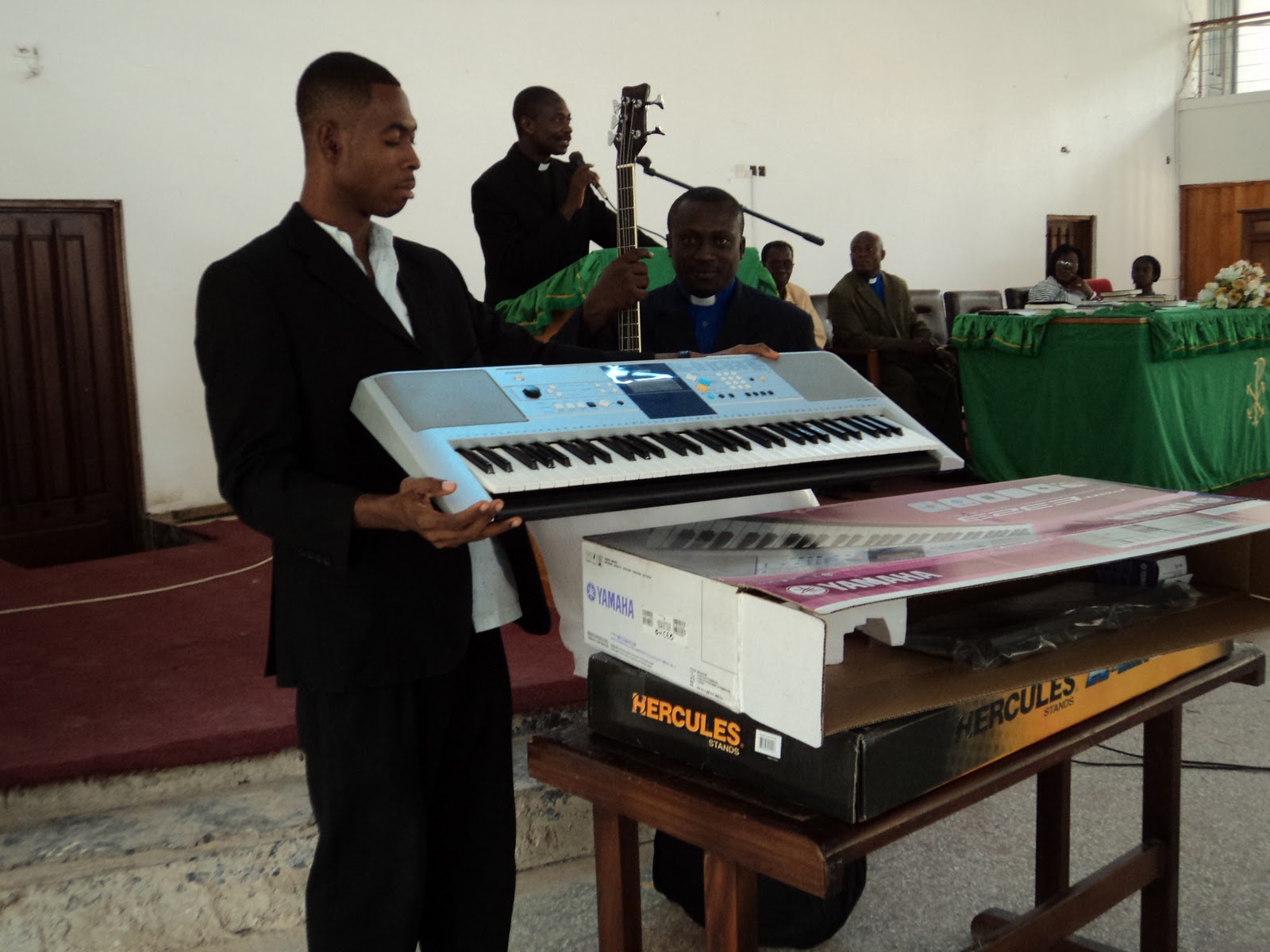 Trinity United Church, Legon Ghana Donation of Musical Instruments