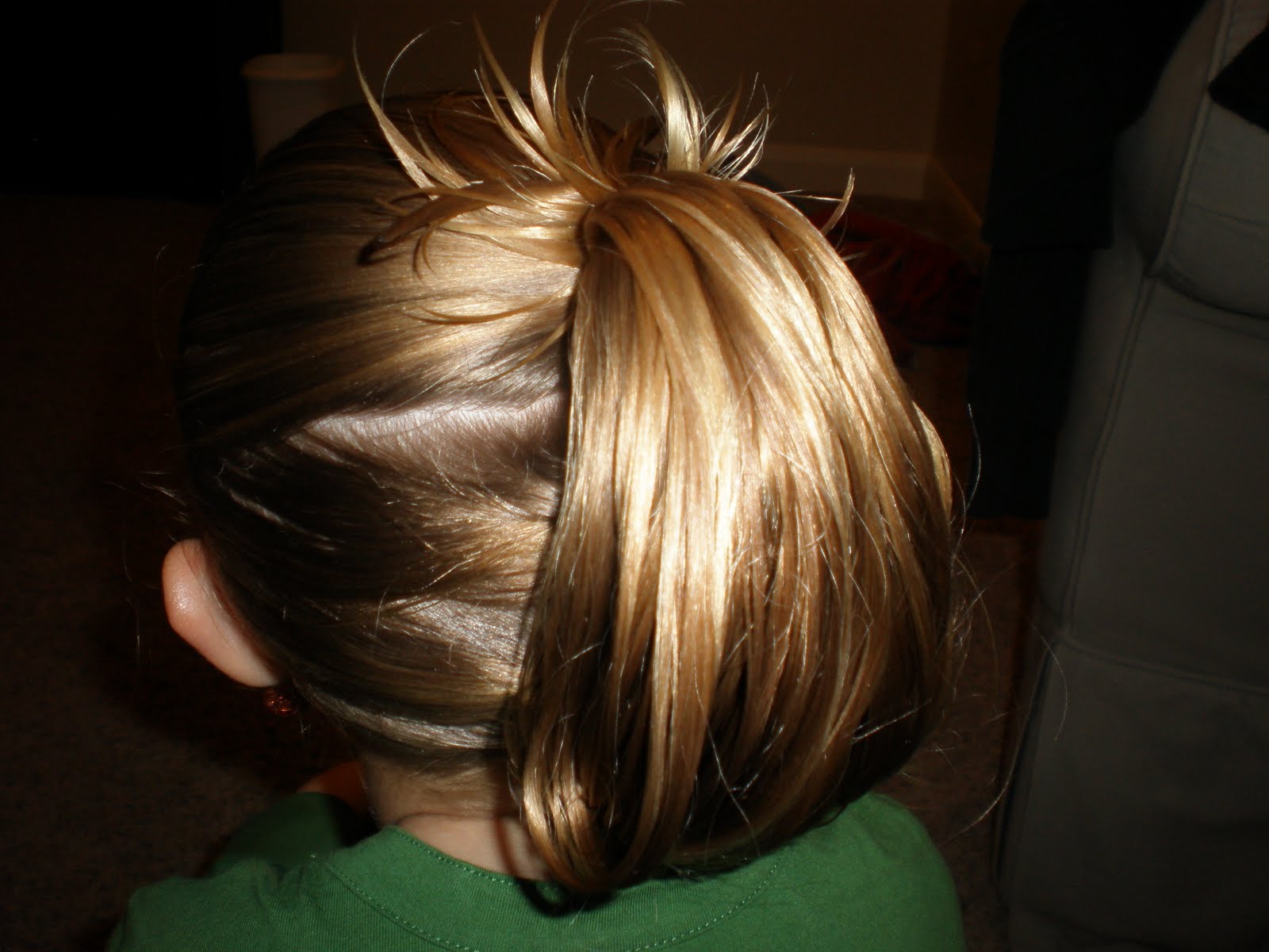 Girl Hairdos Ideas Messy Bun For The Longer Thicker Hair