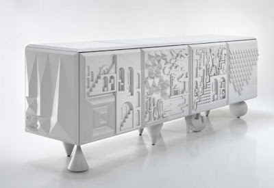 Minimalist Interior Fresh home Love “Tout Va Bien Cabinet” from Antoine+Manuel
