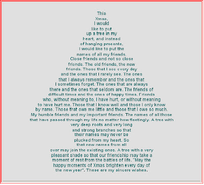 CREATIVE ENGLISH LEARNING BLOG: Write your Seasons Greetings Message to