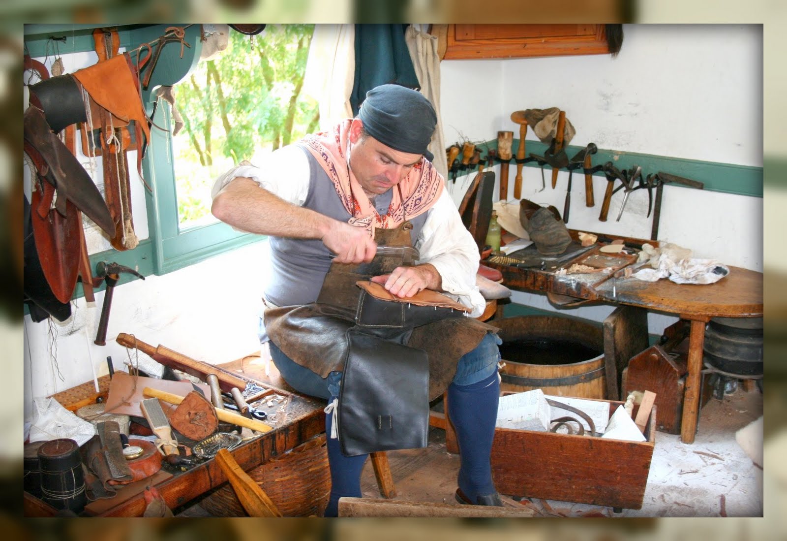 Living In Williamsburg, Virginia The Shoemaker at Colonial