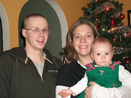 This is Daddy, Mommy & Me on Christmas day.