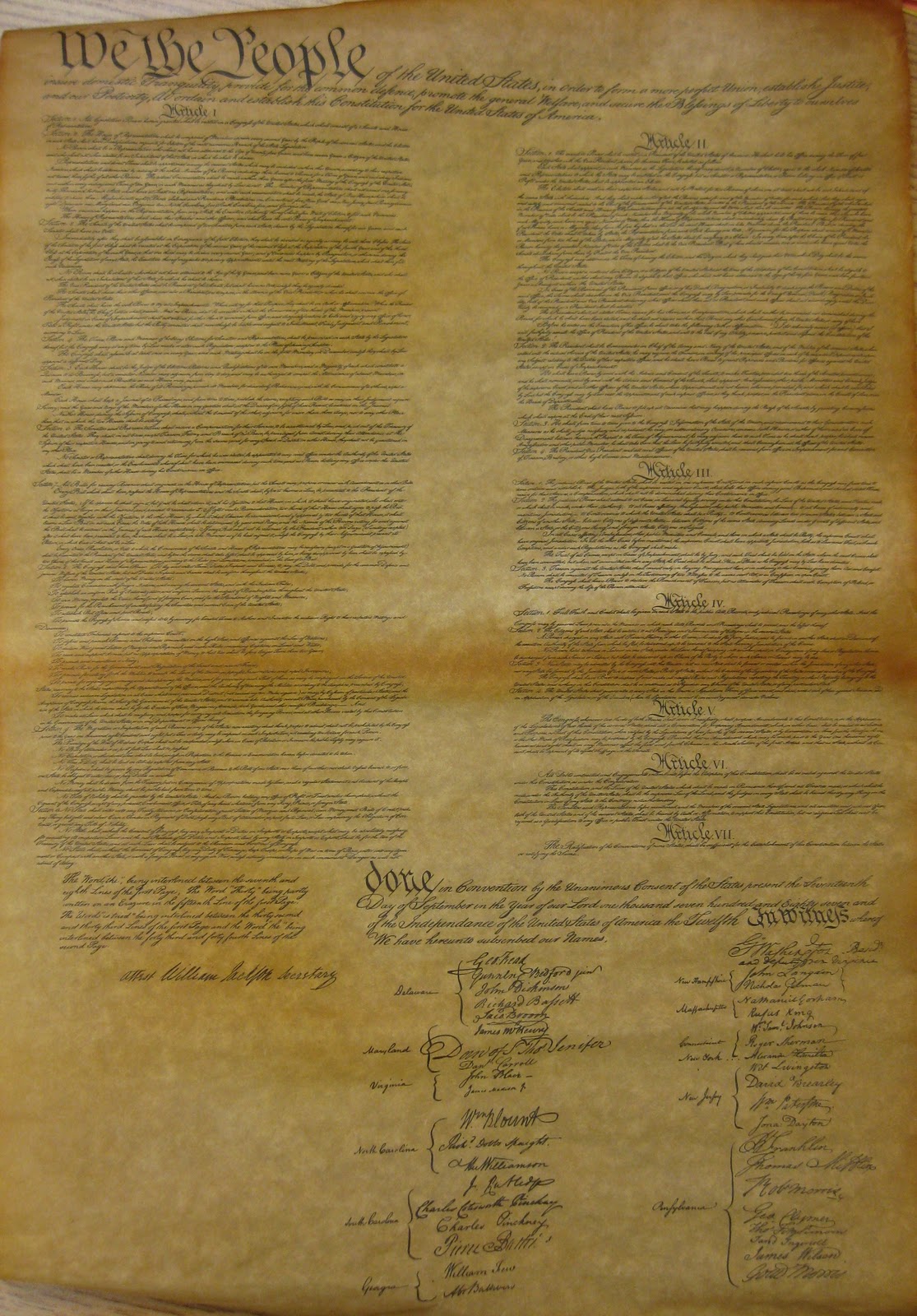 Miss Matt's 2nd Grade Blog: Miss Matt's Class Constitution!!!