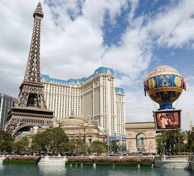 The Paris Hotel located on "The Strip" in Las Vegas is one of the most 