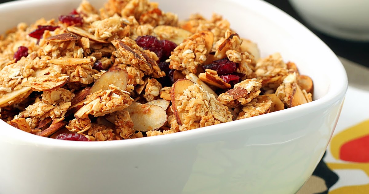 Sugar Cooking Cranberry Almond Granola