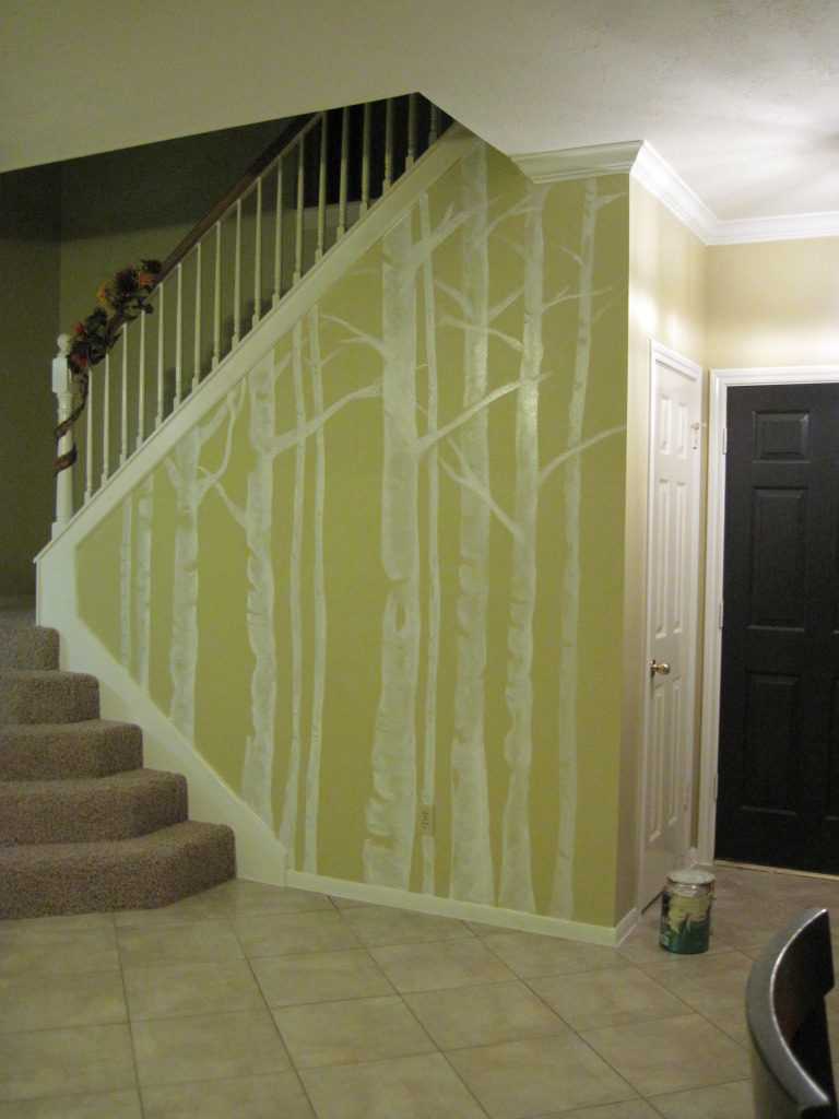 DIY Cole & Sons Woods Wallpaper Showit Blog