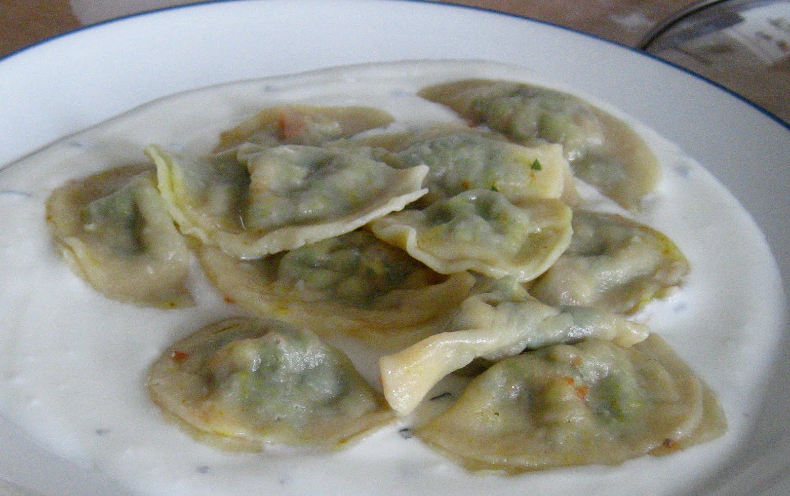 Wild Honey Ashak ScallionParsley Dumplings