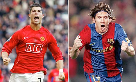 Lionel Messi and Cristiano