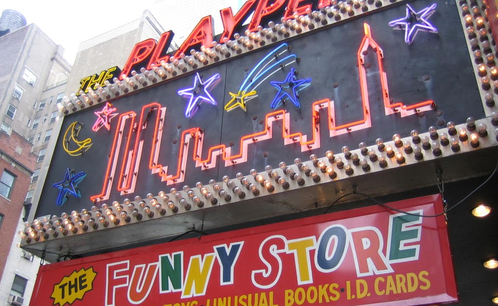 Jeremiah's Vanishing New York: The Funny Store & The Playpen