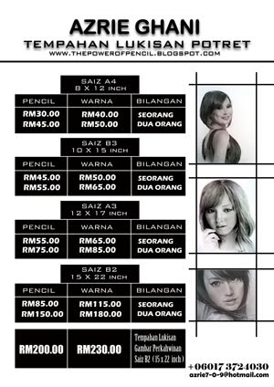 Harga Tempahan