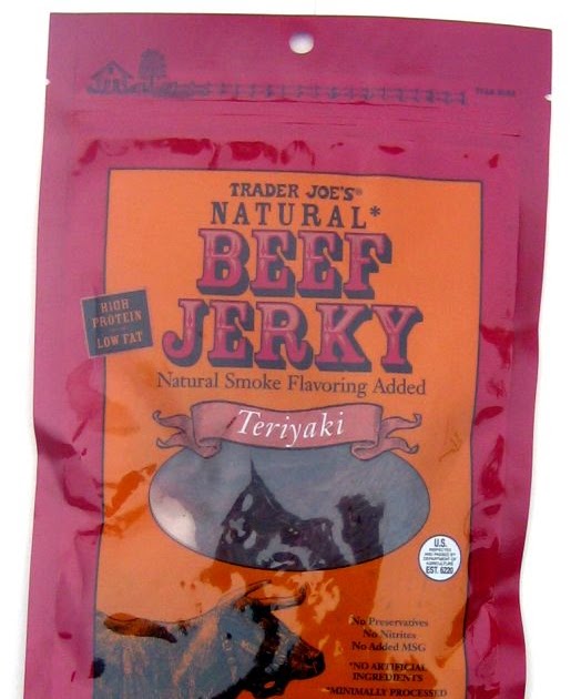 Trader Joe's Beef Jerky Teriyaki Beef Jerky Reviews