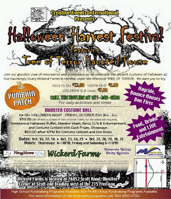 Halloween Harvest Festival in Menifee