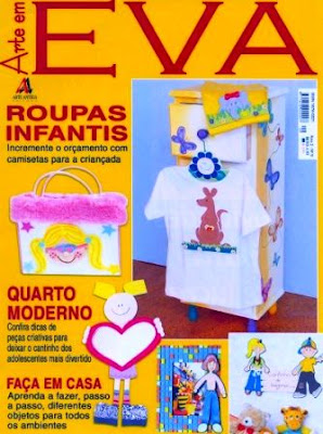 Revista Eva infantil Arte+em+EVA+-+Roupas+Infantis