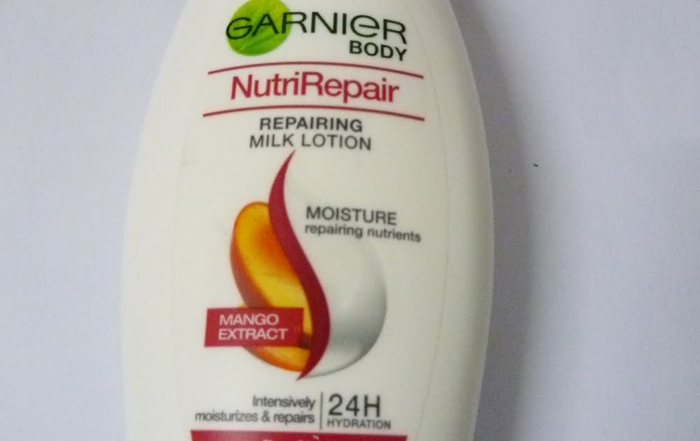 Missy Doroshi Garnier Body NutriRepair Repairing Milk Lotion Review