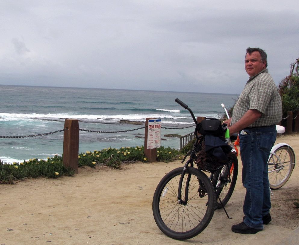 Mountain Green Messenger Bike ride from Mission Bay to La Jolla!