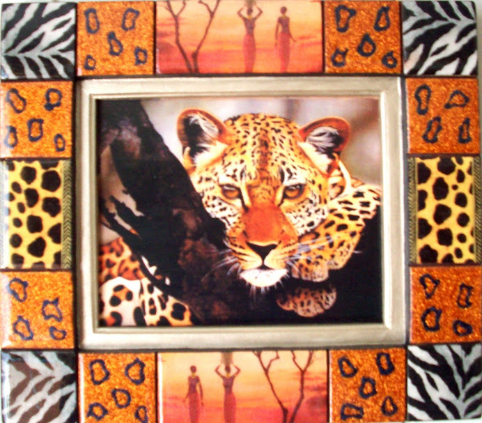 cuadro leopardo