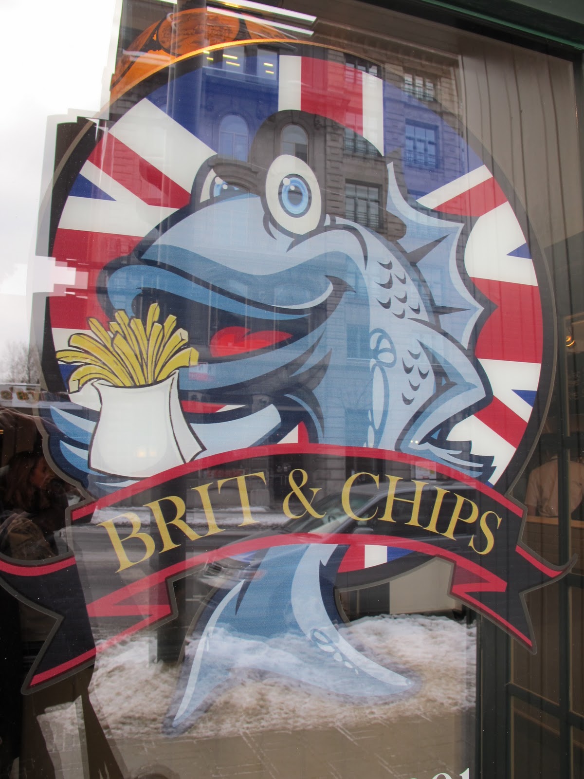 Brit and Chips Excellent Fish and Chips in Old Montreal Roasted