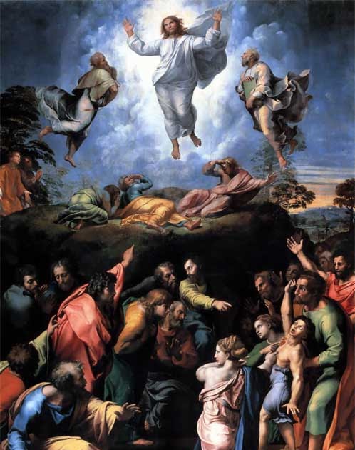 Arte Médica: "A Transfiguração de Cristo" de Rafael Sanzio