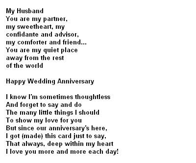 44+ Love Poems For Husband Anniversary Pics