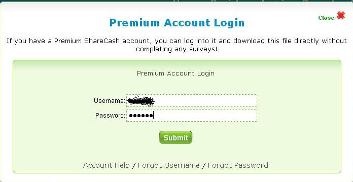 how to make a free sharecash account