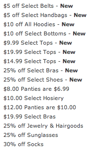 at Torrid. The stores is